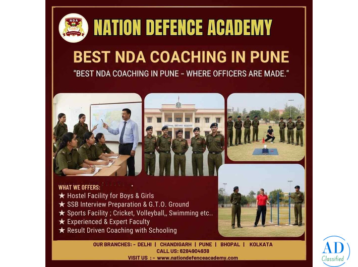 Join Pune’s Leading NDA Coaching Institute Today