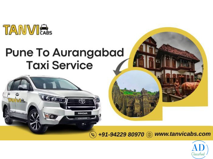 Book Pune To Aurangabad Taxi Service - Tanvi Cabs