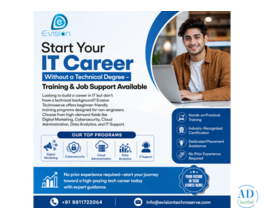 Start Your IT Career Without a Technical Degree – Training & Job Support Available