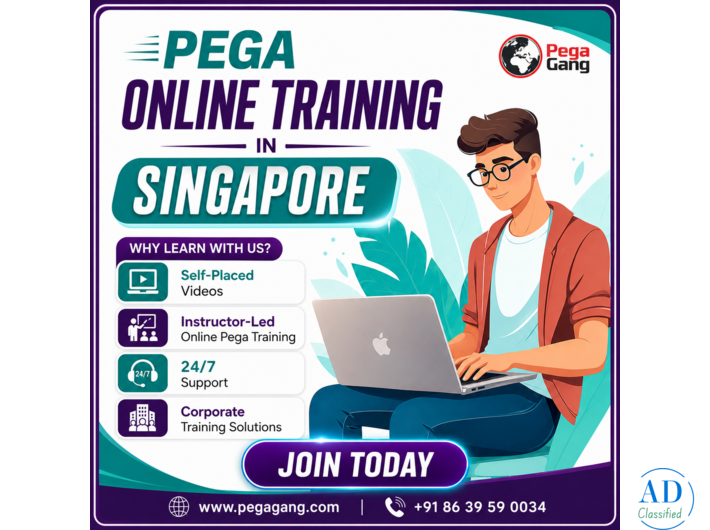 Upgrade Your Career With Pega Online Training in Singapore Today