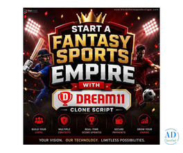 Start a Fantasy Sports Empire with Dream 11 Clone Script
