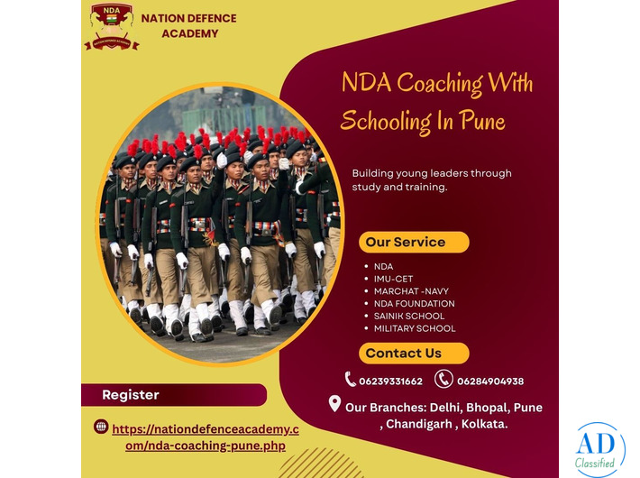 NDA Coaching With Schooling In Pune