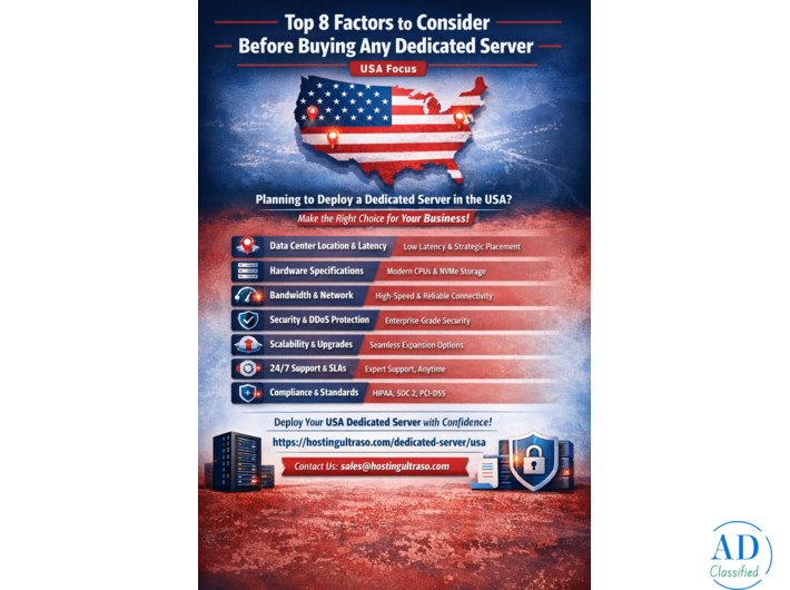 Top 8 Factors to Consider Before Buying Any Dedicated Server