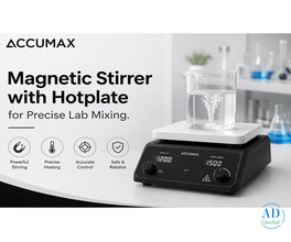 Magnetic Stirrer with Hotplate for Precise Lab Mixing