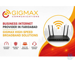Business Internet Provider in Faridabad – Gigmax High-Speed Broadband Solutions