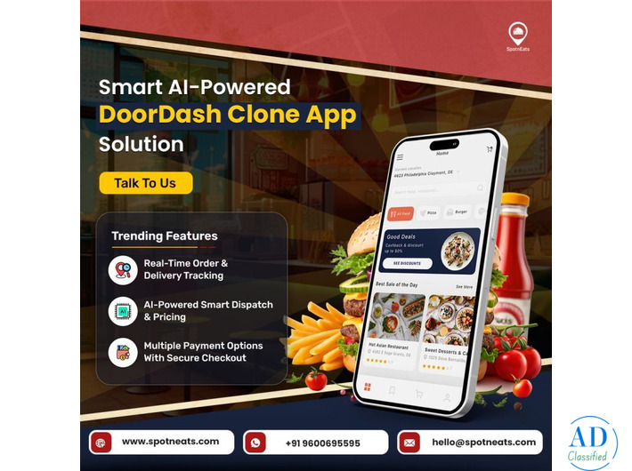 Invest in a Doordash Clone and Launch Faster Than Competitors