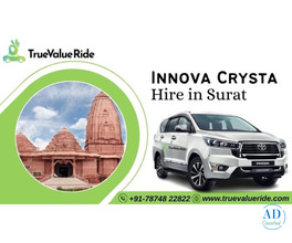 Innova Crysta On Rent in Surat - True Value Ride