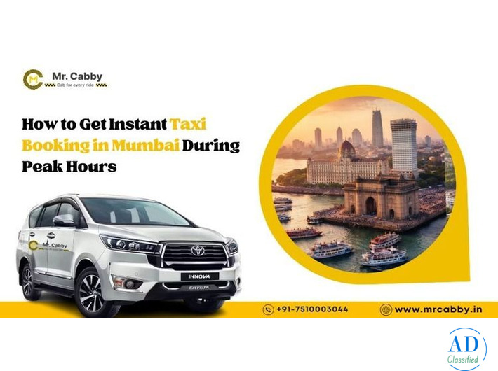 Get Instant Taxi Booking in Mumbai During Peak Hours
