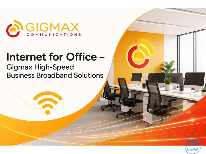 Internet for Office – Gigmax High-Speed Business Broadband Solutions