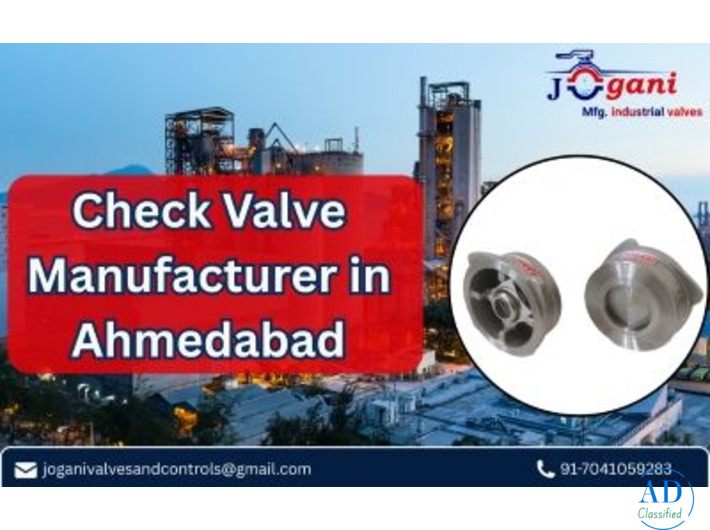 Check Valve Manufacturer | Jogani Valves and Controls