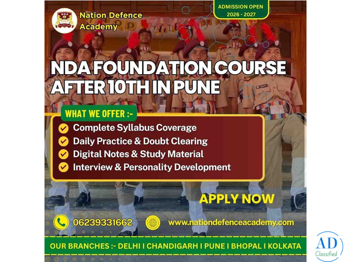 NDA Preparation After 10th for Defence Aspirants