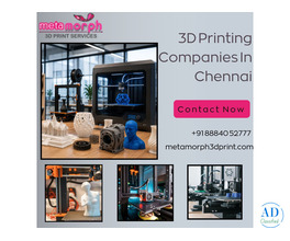 Leading 3D Printing Companies In Chennai | Metamorph