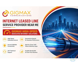 Internet Leased Line Service Provider Near Me – Gigmax High-Speed Dedicated Internet Solutions