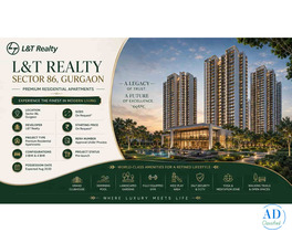 L&T Realty Sector 86 Gurgaon – Premium Apartments for Modern Living