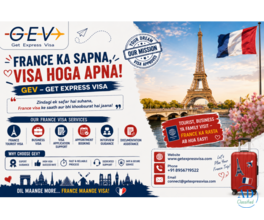 🇫🇷 France Visa from India – Trusted Schengen Visa Assistance by GEV