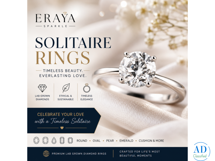Solitaire Rings – Timeless Diamond Rings for Every Love Story