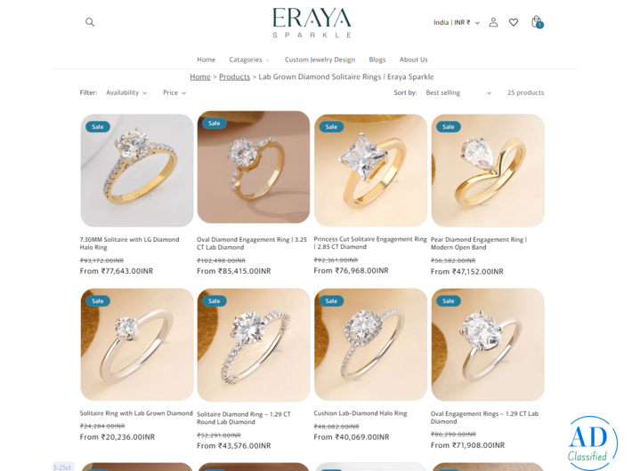 Solitaire Rings – Timeless Diamond Rings for Every Love Story