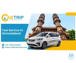 Taxi Service in Ahmedabad by Cab Trip Travel