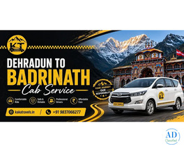 Dehradun to Badrinath Cab service – Kaka Travels Booking