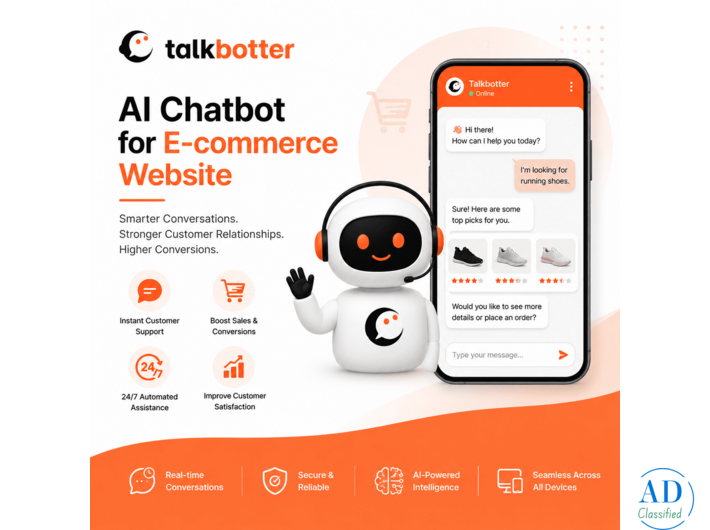 AI Chatbot for E-commerce | Talkbotter