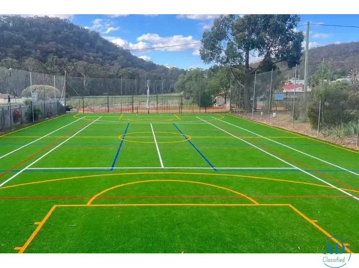 Reliable Synthetic Grass for Football Fields Installation