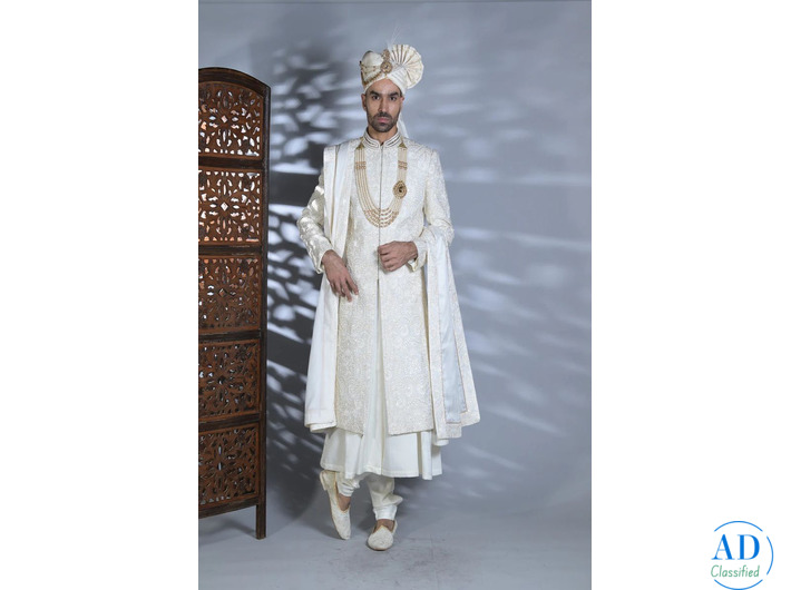 Designer Sherwani for Men in USA – Bharat Reshma