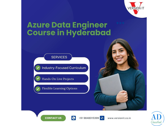 Job-Oriented Azure Data Engineer Training in Hyderabad for Freshers & Professionals