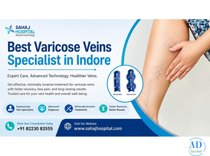 Best Varicose veins specialist in Indore
