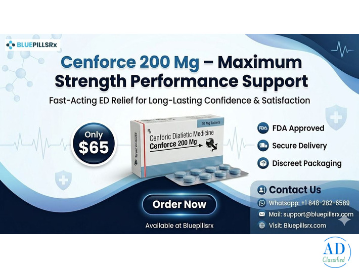 Feel the Power of Cenforce 200 Mg