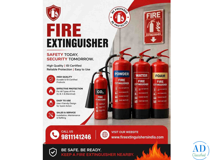 Best Fire Extinguisher for Industrial Safety
