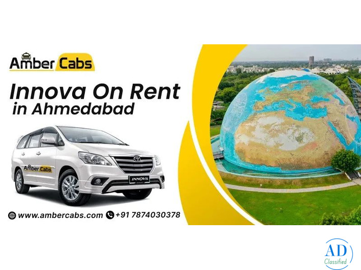 Innova on Rent in Rajkot by Amber Cabs