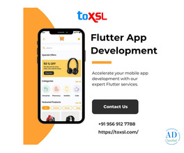 Modern Mobile Innovation with flutter app development company ToXSL Technologies
