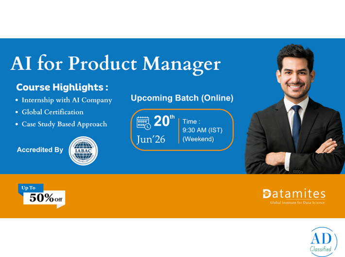 DataMites AI Product manager Training in Bangalore