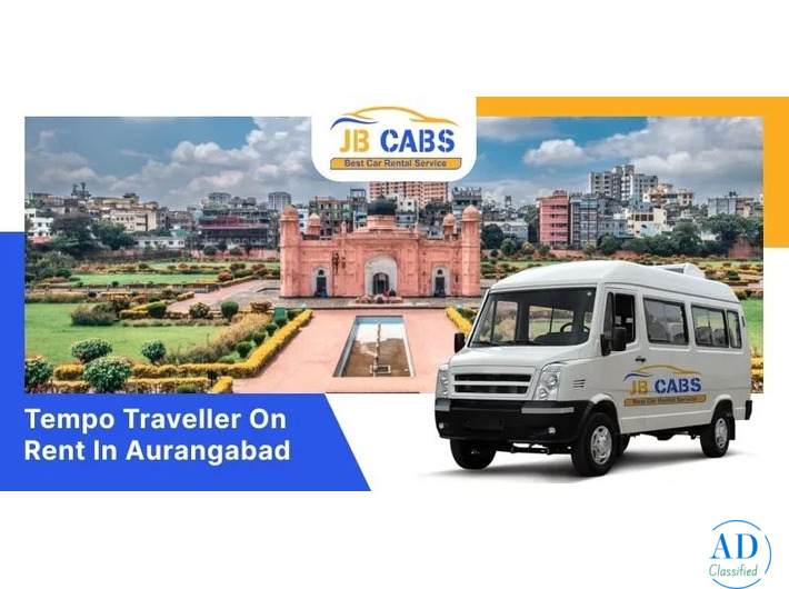 Tempo Traveller on Rent In Aurangabad – Comfortable Group Travel with JB Cabs