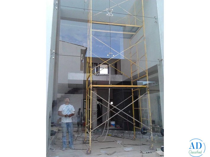 THAKUR GLASS WORK BEST FAMOUS RAILING  LOW PRICE GLASS DEALER SHOP NEAR ME