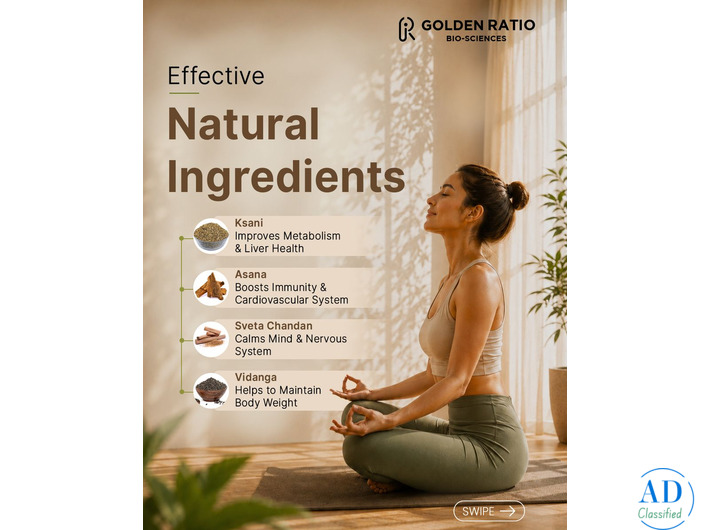 Plant Based Supplements | Nutraceutical Products | Golden Ratio