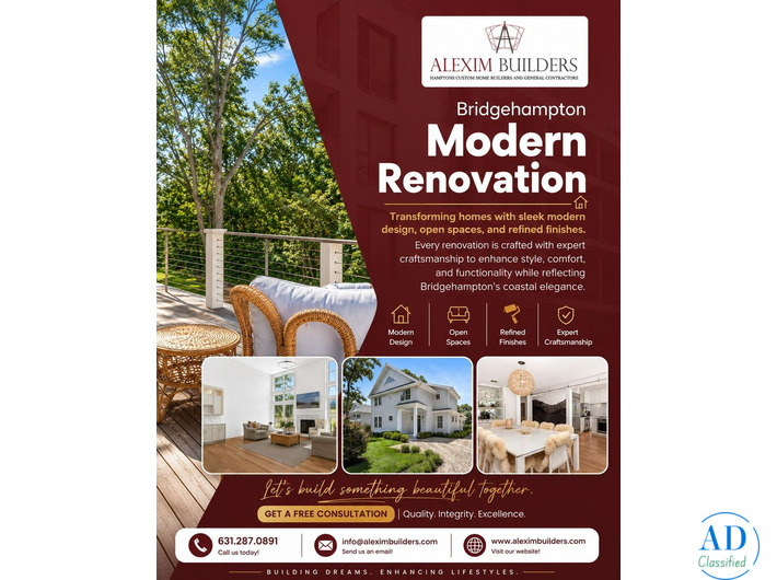 East hampton custom builder