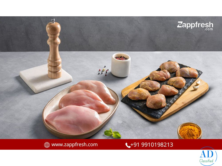 High-Protein Boneless Skinless Chicken Cuts - Zappfresh