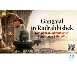 Gangajal in Rudrabhishek: Importance and Benefits