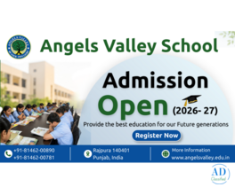 Angels Valley School Admission Open