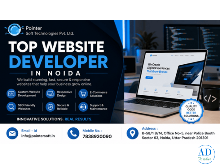 Top Website Developer in Noida