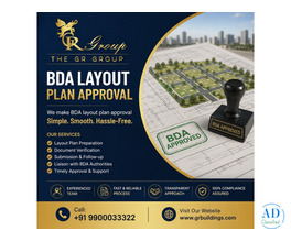 BDA layout plan approval in Bangalore