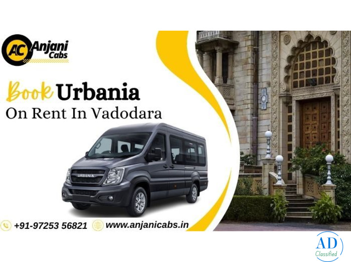 Hire Urbania On Rent in Vadodara - Anjani Cabs