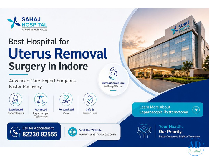 Best Hospital for Uterus Removal Surgery in Indore