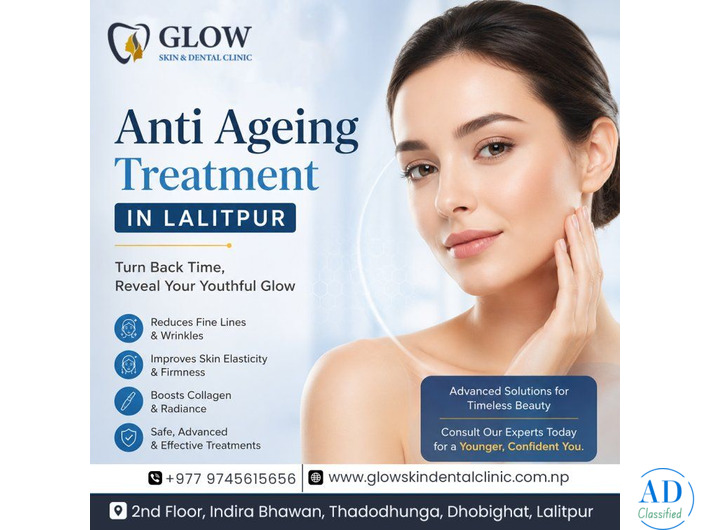 Anti Ageing Treatment in Lalitpur for Youthful Skin