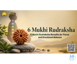 6 Mukhi Rudraksha Benefits for Focus and Emotional Balance