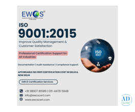 ISO   Certification in Delhi | EWCS Services