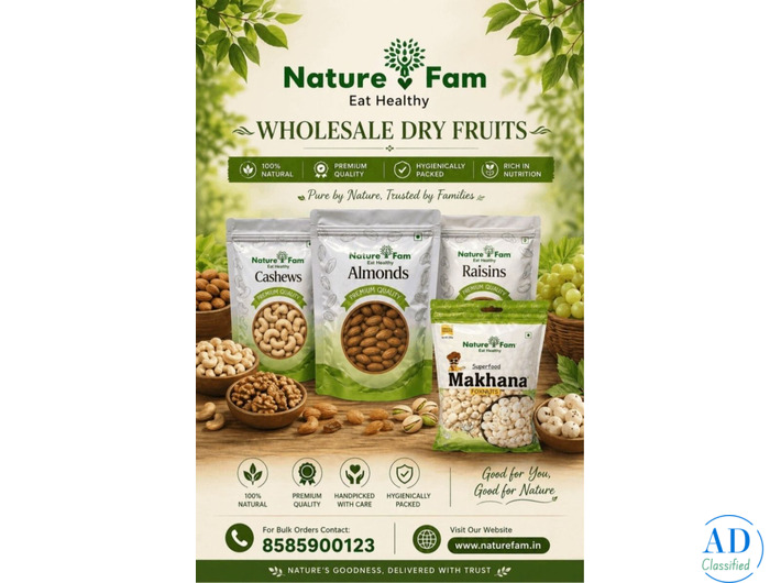Order Dry Fruits Online at Best Prices – Premium Quality Healthy Snacks by Naturefam