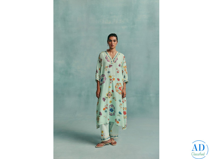Get Cotton Kaftan Dresses for Women Online | Label Mogra