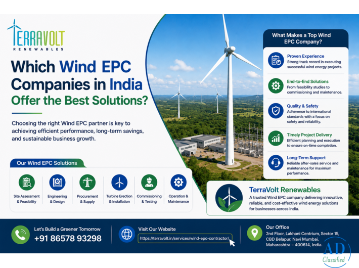 Which Wind EPC Companies in India Offer the Best Solutions